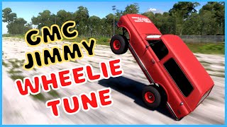 Forza Horizon 5 - GMC Jimmy Wheelie Build | FH5 Crazy Wheelie Tune of GMC