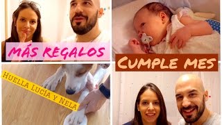 Cumplemes de Lucía + Huellas + Regalitos