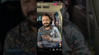 Hindustani Bhau calls Carry minati on Instagram Live   Reveals his phone number accidentally 🤣