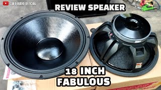 review box planar 18 inch - speaker fabulous