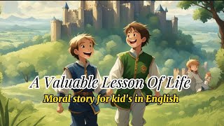 A Valuable Lesson Of Life | Moral story for kid's in English | bedtime stories | bedtimewonderworld