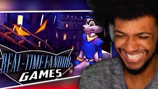 Reacting To Sly Cooper and the Thievius Raccoonus | Real-Time Fandub Games