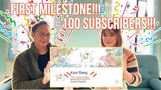 Our First Milestone Achieved!!! 100 Subscribers Special