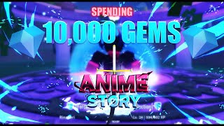 [Codes] Spending 10,000 Gems on Anime Story