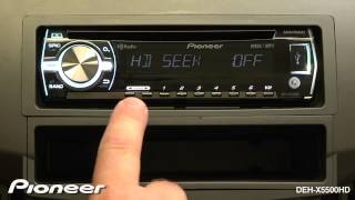 How To   DEH X5500HD   HD Radio Settings