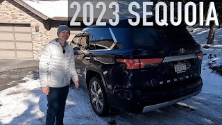 Toyota Sent me a 2023 Sequoia Capstone!