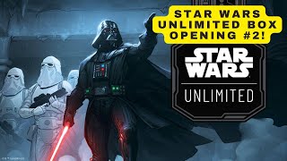 STAR WARS UNLIMITED BOX OPENING #2!