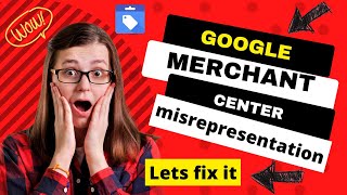 How to fix google merchant center suspension misrepresentation issues, policy violation fixing