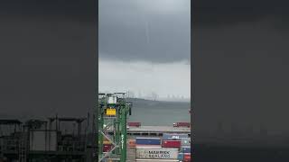 Mumbai View From JNPT (URAN)