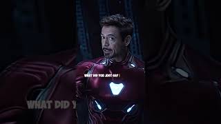 Tony Stark Met Peter in Space 😅 | #Shorts #marvel #avengers #movies