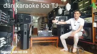 Bộ dàn karaoke loa TJ TS H100 I cục đẩy Crown xli 800 I vang Boston X8 tại 769audio I 0909 933 916