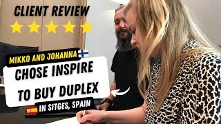 CLIENT REVIEW: Mikko and Johanna from Finland tell their story about working with INSPIRE