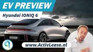 Hyundai IONIQ 6 preview  - Extreem gestroomlijnd en revolutionair!