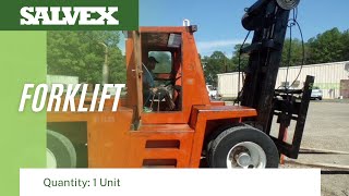 Virtual Product Inspection at Salvex - Lion Liftall HT 180 18,000 lb Capacity Forklift (1 Unit)