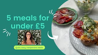 How to cook family meals for under £25