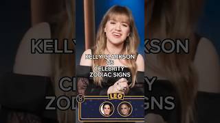 Kelly Clarkson guesses celebrity #zodiac signs!