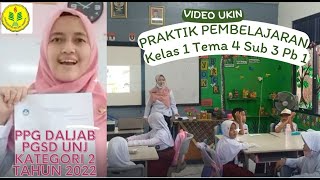 VIDEO UJI KINERJA PRAKTIK PEMBELAJARAN PPG PGSD UNIV NEGERI JAKARTA DALJAB KATEGORI 2 TAHUN 2022