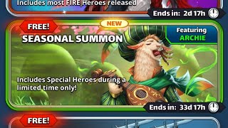 Empires & Puzzles: 23 pull Springvale portal summons - new heroes + review