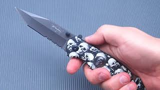 PK51 One Hand Knife Semiautomatic - Pocket Knives