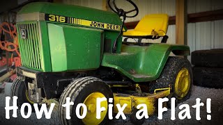 How to Fix a Leaking Tire on a Lawn Mower, Car, and More!