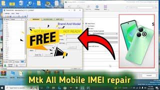 MediaTek All Mobile IMEI Repair Free Tool Mtk Cpu All Mobile Network Repair📶✔️  Infinix Oppo Tecno