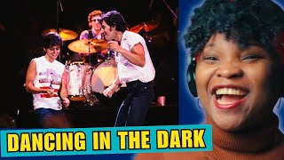 First time REACTION to Bruce Springsteen - Dancing In the Dark - Reaction