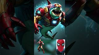 Superheroes but Shark 💥 Marvel & DC-All