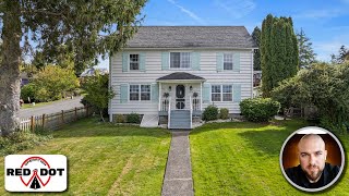 Historic 3-Bedroom Steilacoom Home for Rent | Mountain & Sound Views | Built in 1861!