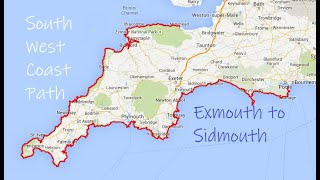 Walking the South West Coast Path: Exmouth to Sidmouth #southwestcoastpath #adventurewalks