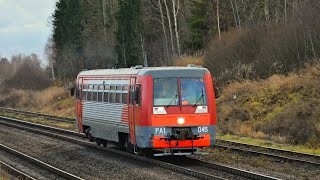 Поездка на рельсовом автобусе РА-1 Шаховская-Ржев