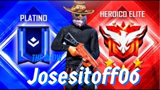 SUBIENDO AL NUEVO HEROICO EN FREE FIRE💚😨 *CLASIFICATORIA* FREE FIRE