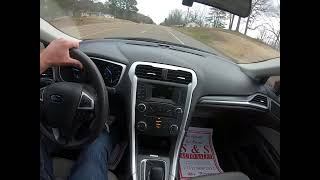 STOCK: 350577 2016 FORD FUSION TEST DRIVE