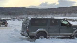 Ford Excursion Arctic Trucks offroad snow