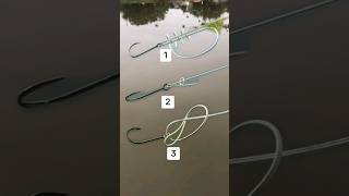 3 best fishing knot ever #fishing #knot