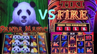 PANDA MAGIC vs TIKI FIRE 😃 I LOVE THEM BOTH 💗