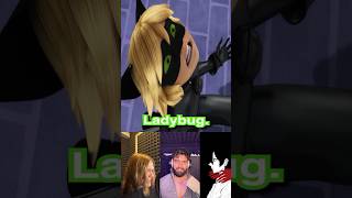 Voice Acting Miraculous ￼Ladybug Chat Noir w/@Keyblade_Ali #miraculous #shorts