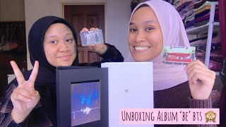 BTS BE Album (Deluxe Edition) UNBOXING | AMIRATUN ADLINA