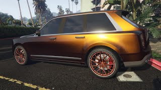 Cars of GTA V: New Contract DLC Enus Jubilee, Rolls Royce Cullinan