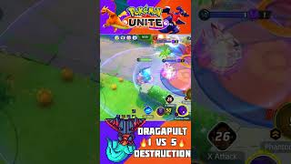 This is Why Dragapult is the Best Attacker Now!!! #pokemonunite #dragapult #clips #shorts