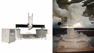 Top Rated 4 Axis CNC Foam Router For 3d Polystyrene Shapes