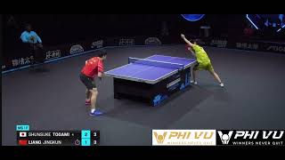 [ Every Single Point] Liang Jingkun (CHN) vs Togami Shunsuke | MS-Final | WTT Contender Taiyuan 2023