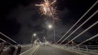 New Year Night Fireworks 2024 | Fireworks New Year 2024 #HappyNewYear2024 #fireworks #fireworks