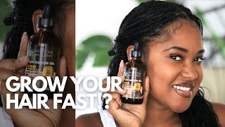 GROW YOUR HAIR FAST!! Jamaican Black Castor Oil to Grow Hair FAST!!!