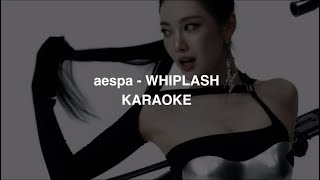 aespa (에스파) - 'Whiplash' KARAOKE with Easy Lyrics