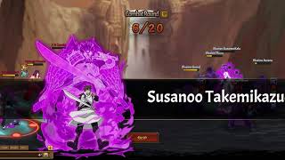 Unlimited ninja: Mount Myoboku illusion' Susanoo Kakashi