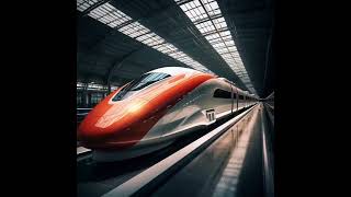 Modern High-Speed Train, Bullet-Train, Maglev Train Design Concepts for Railway Organizations