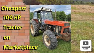 I bought the cheapest 100 HP tractor on Marketplace!