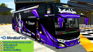 MOD BUSSID TERBARU JB3+ MHD FACELIFT FULL ANIMASI FREE DOWNLOAD