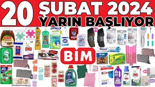 ✅BU HAFTA SALI BİM'DE✅BİM 20 ŞUBAT 2024 | BİM AKTÜEL GIDA VE TEMİZLİK ÜRÜNLERİ | BİM KİŞİSEL BAKIM