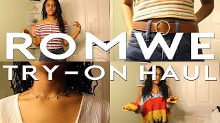 Romwe Try-On Haul